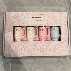 LoveShackFancy Stanley Collab The Quencher ProTour Ornament Set of 4